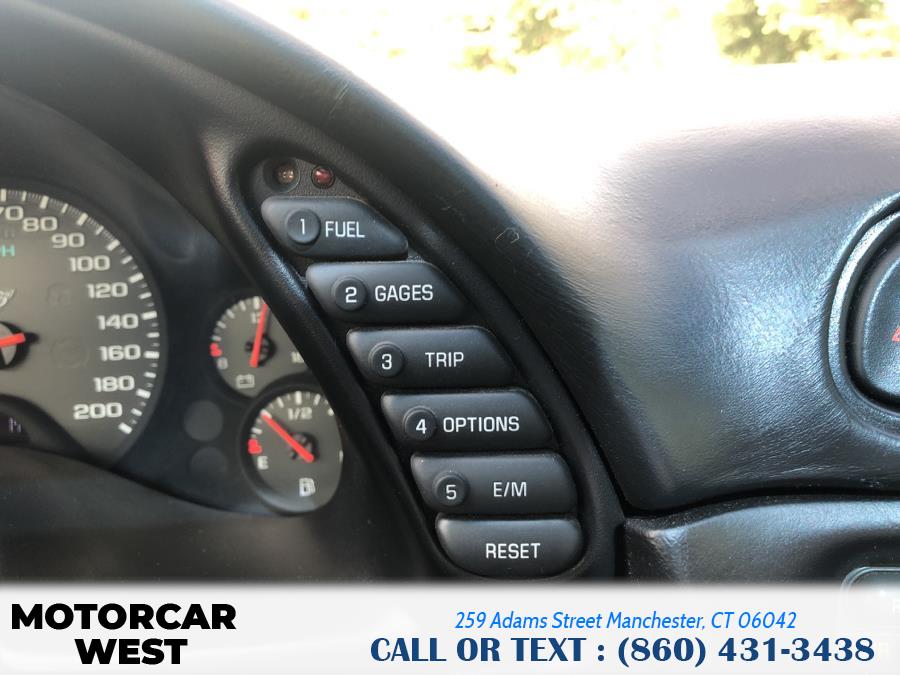 1998 Chevrolet Corvette 2dr Cpe, available for sale in Manchester, Connecticut | Motorcar West. Manchester, Connecticut 1998 Chevrolet Corvette 2dr Cpe, available for sale in Manchester, Connecticut | Motorcar West. Manchester, Connecticut