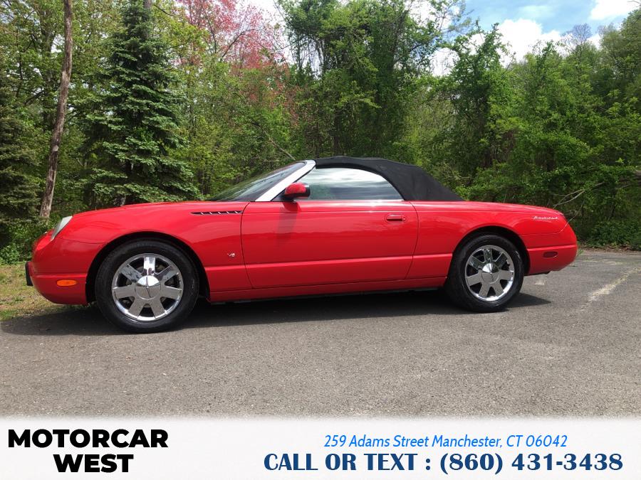 2003 Ford Thunderbird 2dr Conv w/Hardtop Premium, available for sale in Manchester, Connecticut | Motorcar West. Manchester, Connecticut