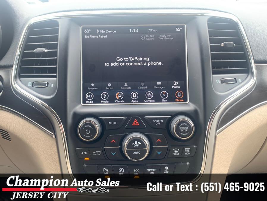 Used Jeep Grand Cherokee Limited 4x4 2018 | Champion Auto Sales of JC. Jersey City, New Jersey Used Jeep Grand Cherokee Limited 4x4 2018 | Champion Auto Sales of JC. Jersey City, New Jersey