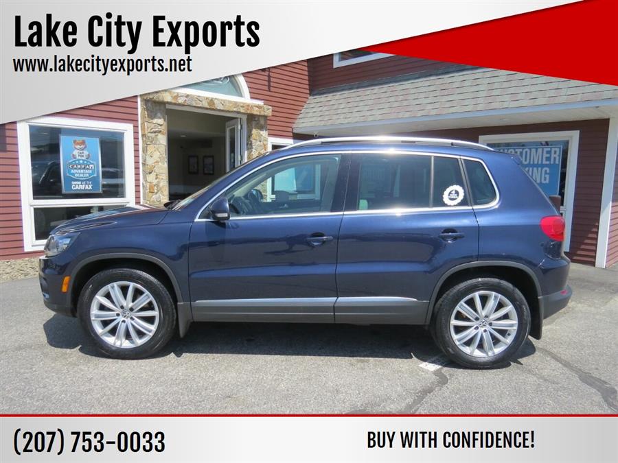 Used Volkswagen Tiguan 2.0T SE 4Motion AWD 4dr SUV 2016 | Lake City Exports Inc. Auburn, Maine Used Volkswagen Tiguan 2.0T SE 4Motion AWD 4dr SUV 2016 | Lake City Exports Inc. Auburn, Maine