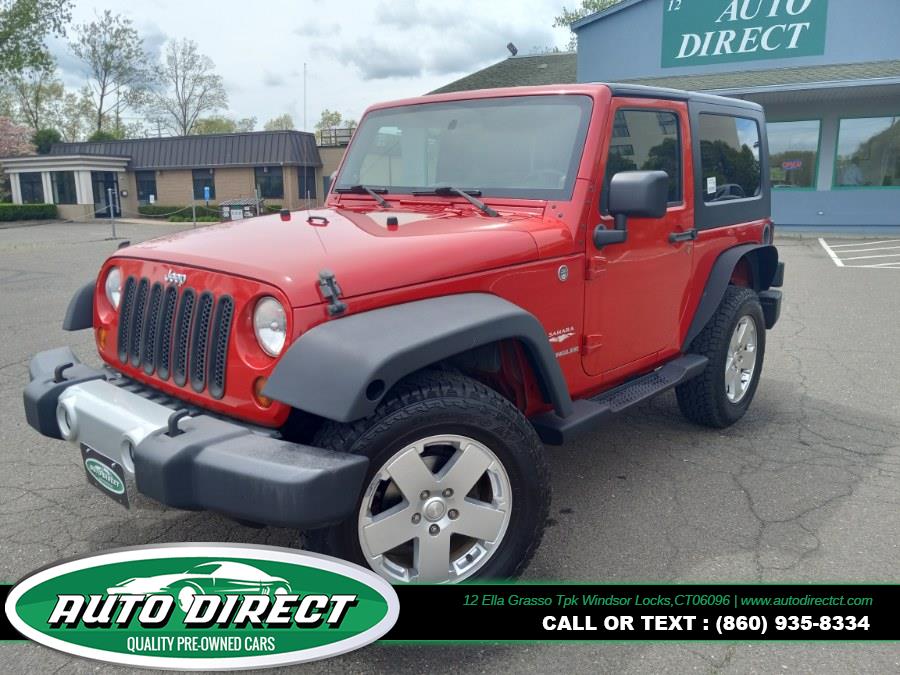 2010 Jeep Wrangler 4WD 2dr Sahara, available for sale in Windsor Locks, Connecticut | Auto Direct LLC. Windsor Locks, Connecticut