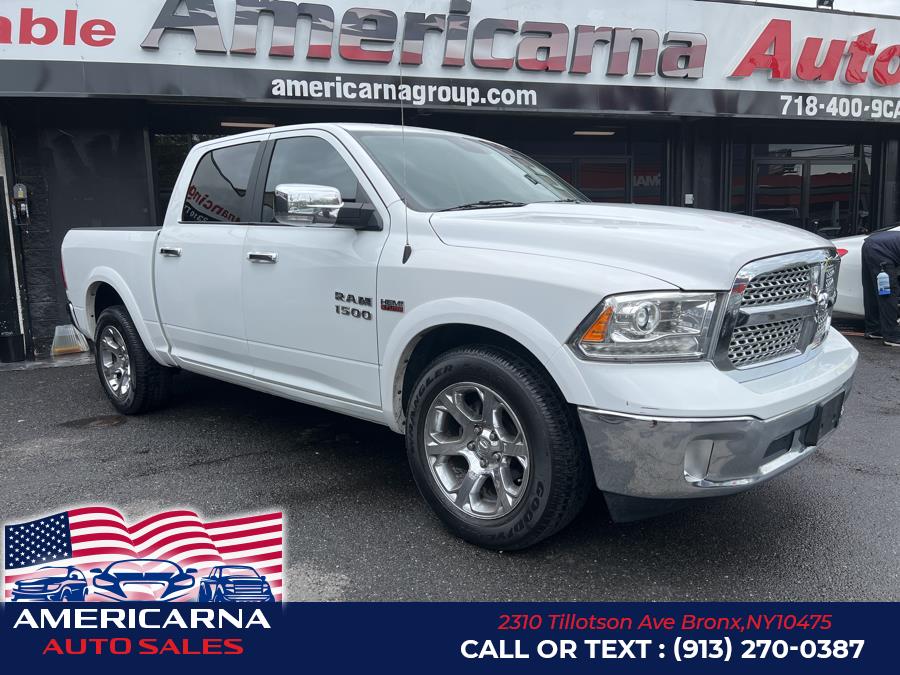 2018 Ram 1500 Laramie 4x4 Crew Cab 5''7" Box, available for sale in Bronx, New York | Americarna Auto Sales LLC. Bronx, New York 2018 Ram 1500 Laramie 4x4 Crew Cab 5''7" Box, available for sale in Bronx, New York | Americarna Auto Sales LLC. Bronx, New York