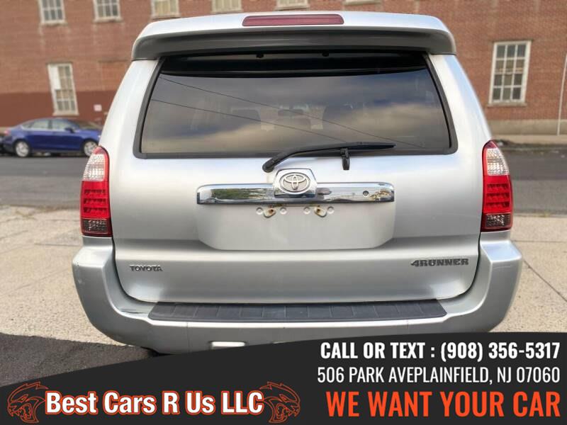 Used Toyota 4Runner 4WD 4dr V6 SR5 (Natl) 2007 | Best Cars R Us LLC. Plainfield, New Jersey Used Toyota 4Runner 4WD 4dr V6 SR5 (Natl) 2007 | Best Cars R Us LLC. Plainfield, New Jersey