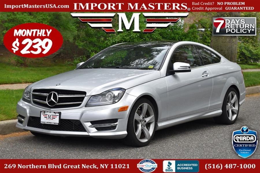 Used Mercedes-benz C-class C 350 2dr Coupe 2015 | Camy Cars. Great Neck, New York