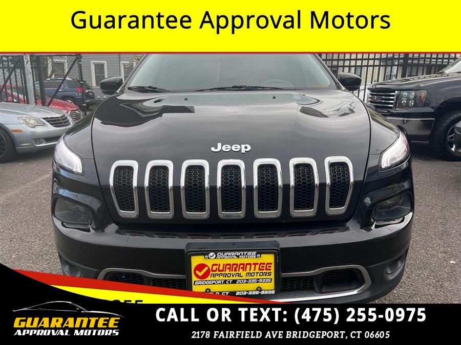 2015 Jeep Cherokee Limited 4x4 4dr SUV, available for sale in Bridgeport, Connecticut | Guarantee Approval Motors. Bridgeport, Connecticut