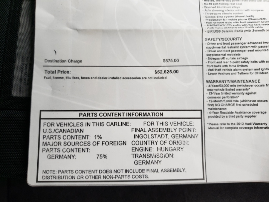 Used Audi S4 4dr Sdn Man Premium Plus 2012 | Meccanic Shop North Inc. North Salem, New York Used Audi S4 4dr Sdn Man Premium Plus 2012 | Meccanic Shop North Inc. North Salem, New York