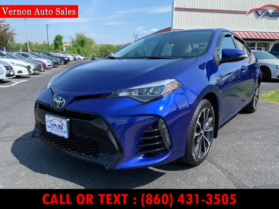 2017 Toyota Corolla SE CVT (Natl), available for sale in Manchester, Connecticut | Vernon Auto Sale & Service. Manchester, Connecticut