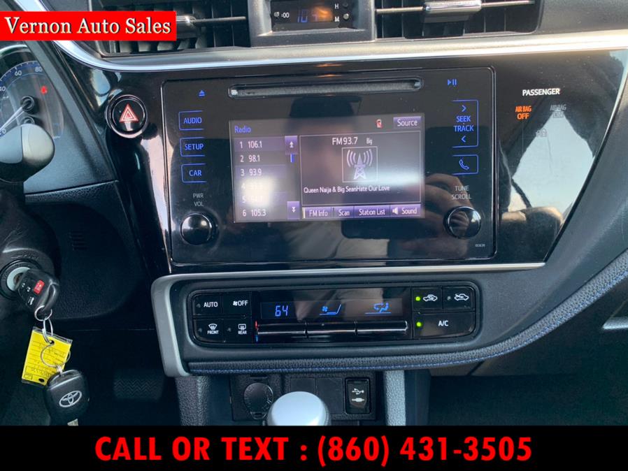 2017 Toyota Corolla SE CVT (Natl), available for sale in Manchester, Connecticut | Vernon Auto Sale & Service. Manchester, Connecticut 2017 Toyota Corolla SE CVT (Natl), available for sale in Manchester, Connecticut | Vernon Auto Sale & Service. Manchester, Connecticut