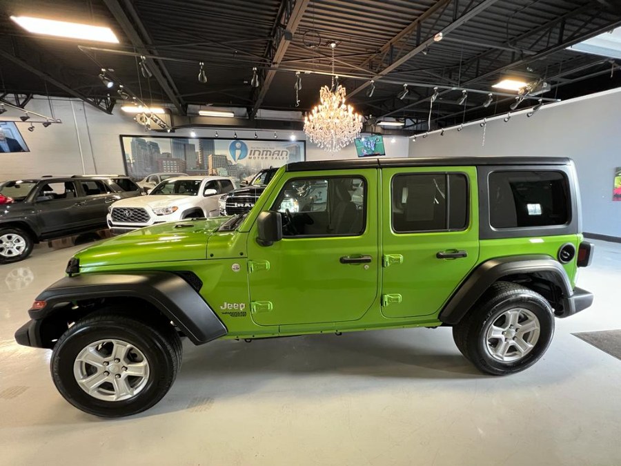 Used Jeep Wrangler Unlimited Sport S 4x4 2019 | Inman Motors Sales. Medford, Massachusetts Used Jeep Wrangler Unlimited Sport S 4x4 2019 | Inman Motors Sales. Medford, Massachusetts