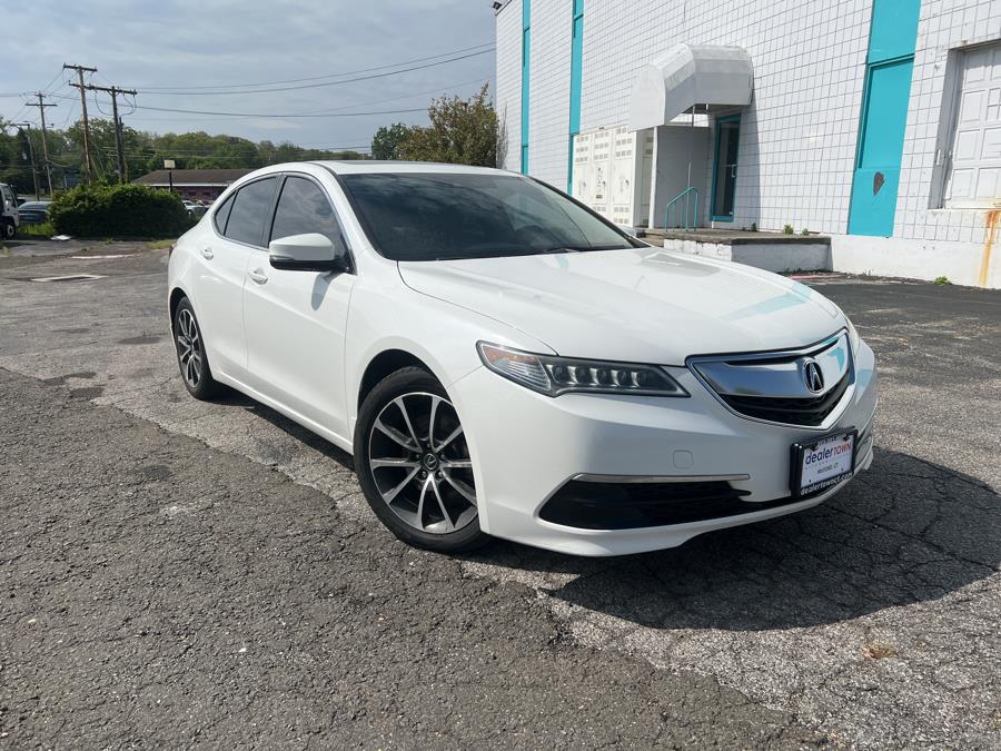 2015 Acura TLX 4dr Sdn FWD V6 Tech, available for sale in Milford, Connecticut | Dealertown Auto Wholesalers. Milford, Connecticut