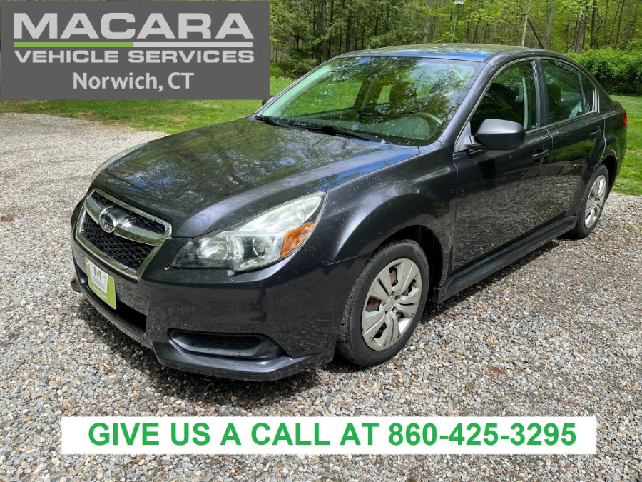 2013 Subaru Legacy 4dr Sdn H4 Auto 2.5i, available for sale in Norwich, Connecticut | MACARA Vehicle Services, Inc. Norwich, Connecticut