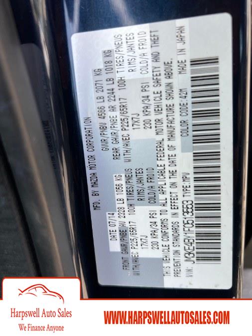 Used Mazda CX-5 AWD 4dr Auto Sport 2015 | Harpswell Auto Sales Inc. Harpswell, Maine Used Mazda CX-5 AWD 4dr Auto Sport 2015 | Harpswell Auto Sales Inc. Harpswell, Maine