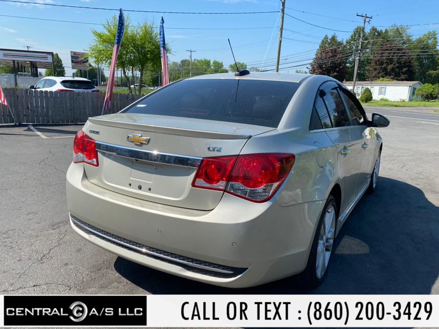 2015 Chevrolet Cruze 4dr Sdn LTZ, available for sale in East Windsor, Connecticut | Central A/S LLC. East Windsor, Connecticut 2015 Chevrolet Cruze 4dr Sdn LTZ, available for sale in East Windsor, Connecticut | Central A/S LLC. East Windsor, Connecticut