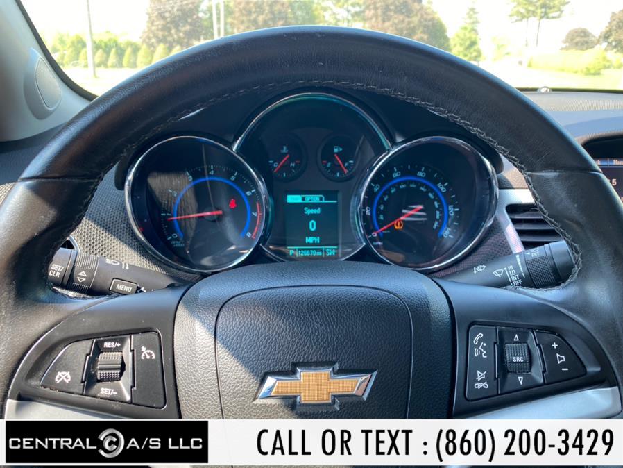 2015 Chevrolet Cruze 4dr Sdn LTZ, available for sale in East Windsor, Connecticut | Central A/S LLC. East Windsor, Connecticut 2015 Chevrolet Cruze 4dr Sdn LTZ, available for sale in East Windsor, Connecticut | Central A/S LLC. East Windsor, Connecticut