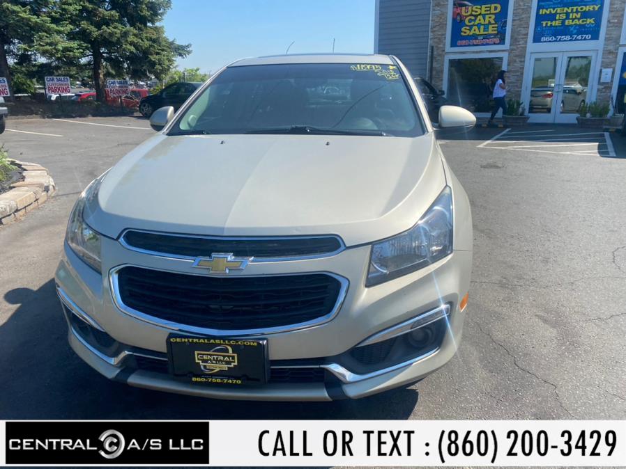 2015 Chevrolet Cruze 4dr Sdn LTZ, available for sale in East Windsor, Connecticut | Central A/S LLC. East Windsor, Connecticut 2015 Chevrolet Cruze 4dr Sdn LTZ, available for sale in East Windsor, Connecticut | Central A/S LLC. East Windsor, Connecticut