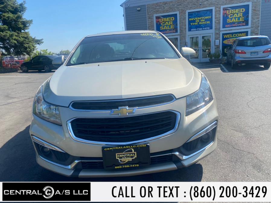2015 Chevrolet Cruze 4dr Sdn LTZ, available for sale in East Windsor, Connecticut | Central A/S LLC. East Windsor, Connecticut 2015 Chevrolet Cruze 4dr Sdn LTZ, available for sale in East Windsor, Connecticut | Central A/S LLC. East Windsor, Connecticut