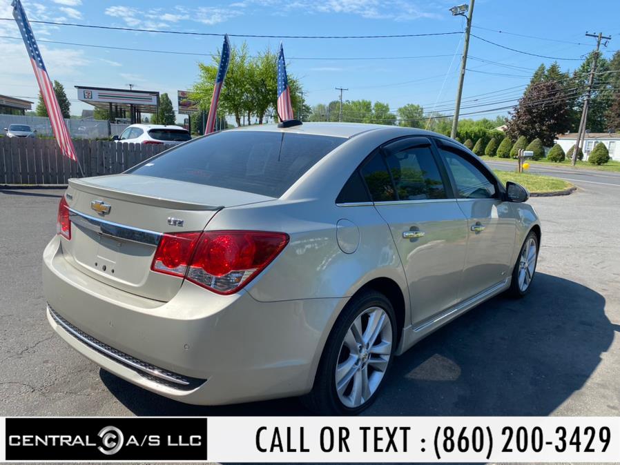 2015 Chevrolet Cruze 4dr Sdn LTZ, available for sale in East Windsor, Connecticut | Central A/S LLC. East Windsor, Connecticut 2015 Chevrolet Cruze 4dr Sdn LTZ, available for sale in East Windsor, Connecticut | Central A/S LLC. East Windsor, Connecticut