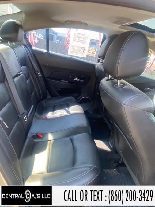 2015 Chevrolet Cruze 4dr Sdn LTZ, available for sale in East Windsor, Connecticut | Central A/S LLC. East Windsor, Connecticut 2015 Chevrolet Cruze 4dr Sdn LTZ, available for sale in East Windsor, Connecticut | Central A/S LLC. East Windsor, Connecticut