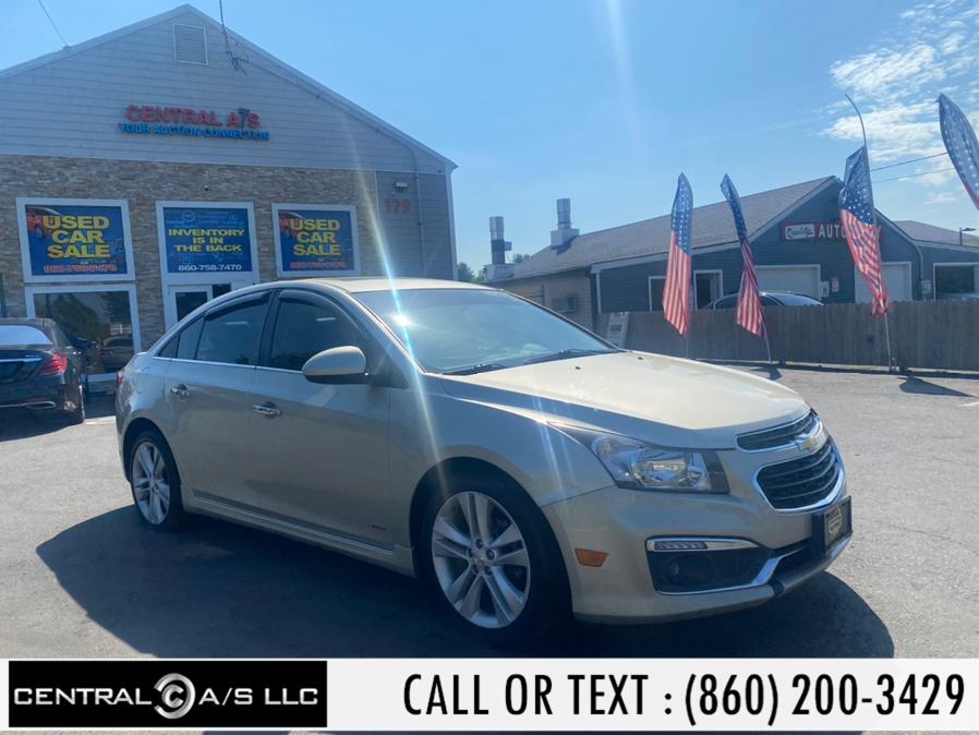 Used Chevrolet Cruze 4dr Sdn LTZ 2015 | Central A/S LLC. East Windsor, Connecticut