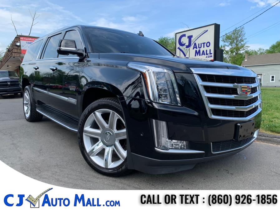 2017 Cadillac Escalade ESV 4WD 4dr Luxury, available for sale in Bristol, Connecticut | CJ Auto Mall. Bristol, Connecticut