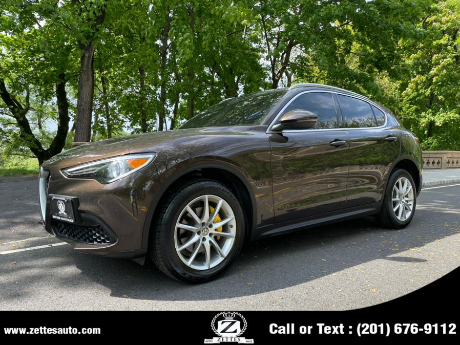 2018 Alfa Romeo Stelvio Ti Lusso AWD, available for sale in Jersey City, New Jersey | Zettes Auto Mall. Jersey City, New Jersey