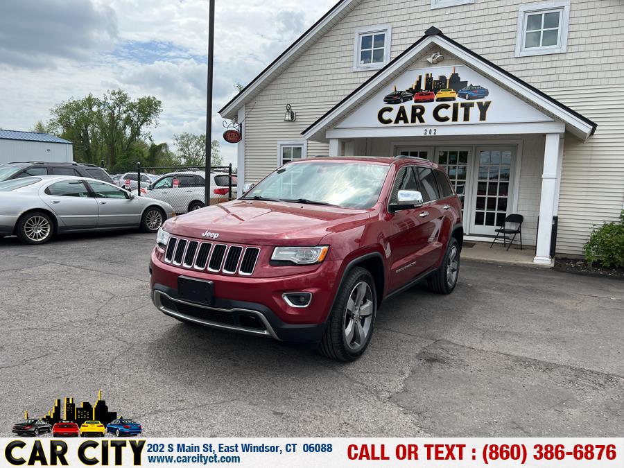 2015 Jeep Grand Cherokee 4WD 4dr Limited, available for sale in East Windsor, Connecticut | Car City LLC. East Windsor, Connecticut
