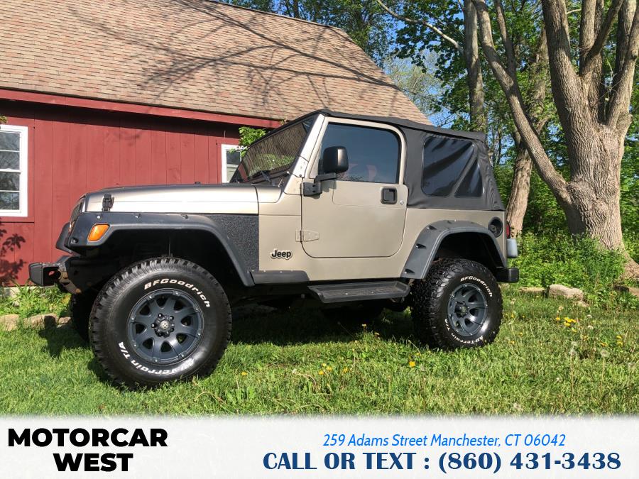 Used Jeep Wrangler 2dr X 2003 | Motorcar West. Manchester, Connecticut