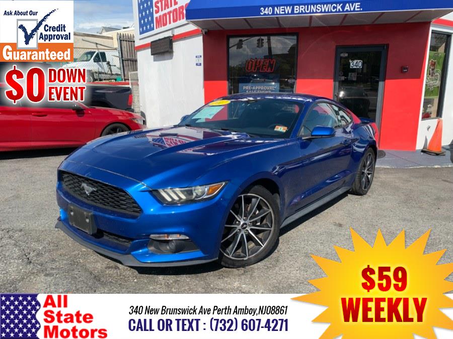 2017 Ford Mustang EcoBoost Fastback, available for sale in Perth Amboy, New Jersey | All State Motor Inc. Perth Amboy, New Jersey 2017 Ford Mustang EcoBoost Fastback, available for sale in Perth Amboy, New Jersey | All State Motor Inc. Perth Amboy, New Jersey