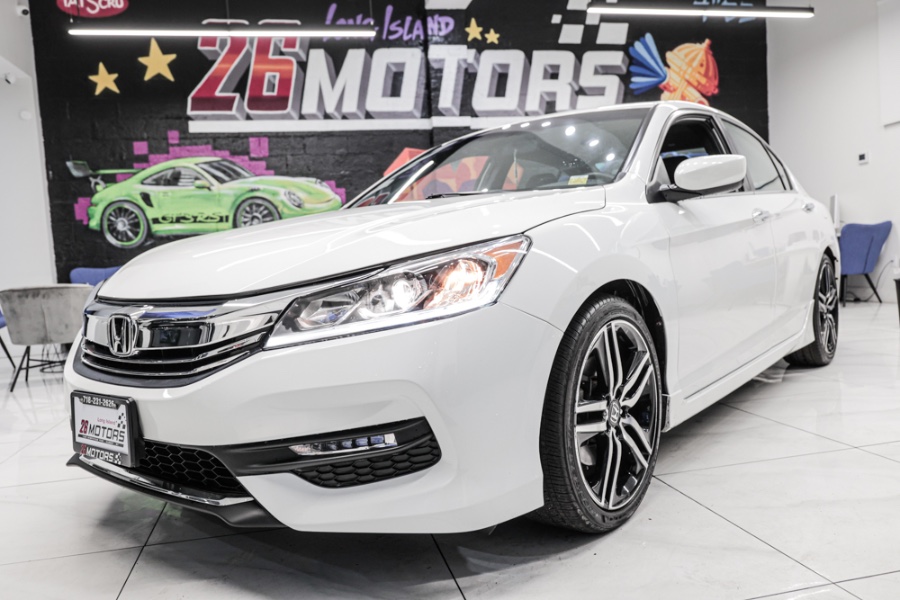 Used Honda Accord Sedan Sport CVT 2017 | 26 Motors Long Island. ELMONT, New York Used Honda Accord Sedan Sport CVT 2017 | 26 Motors Long Island. ELMONT, New York