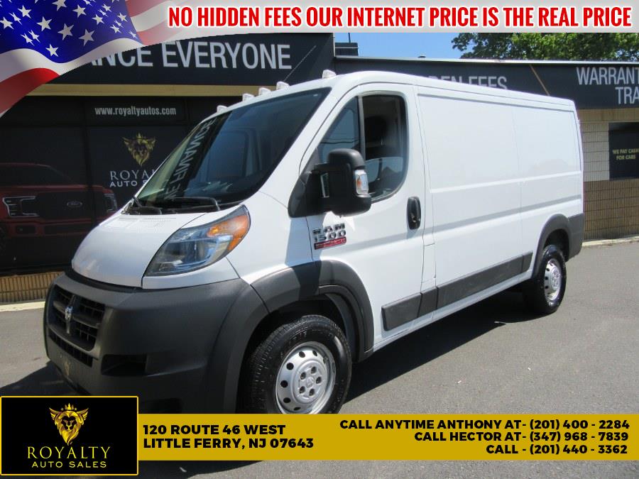 2016 Ram ProMaster Cargo Van 1500 Low Roof 136" WB, available for sale in Little Ferry, New Jersey | Royalty Auto Sales. Little Ferry, New Jersey