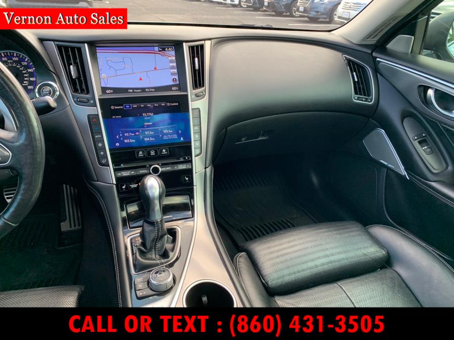 2017 INFINITI Q50S 2.0t Premium Sports AWD, available for sale in Manchester, Connecticut | Vernon Auto Sale & Service. Manchester, Connecticut 2017 INFINITI Q50S 2.0t Premium Sports AWD, available for sale in Manchester, Connecticut | Vernon Auto Sale & Service. Manchester, Connecticut