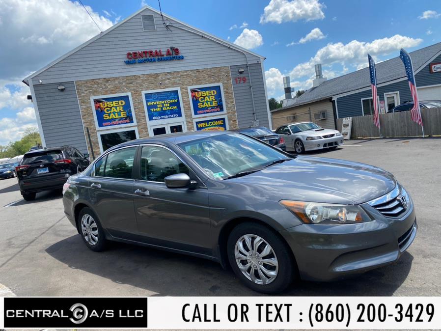 2012 Honda Accord Sdn 4dr I4 Auto LX, available for sale in East Windsor, Connecticut | Central A/S LLC. East Windsor, Connecticut