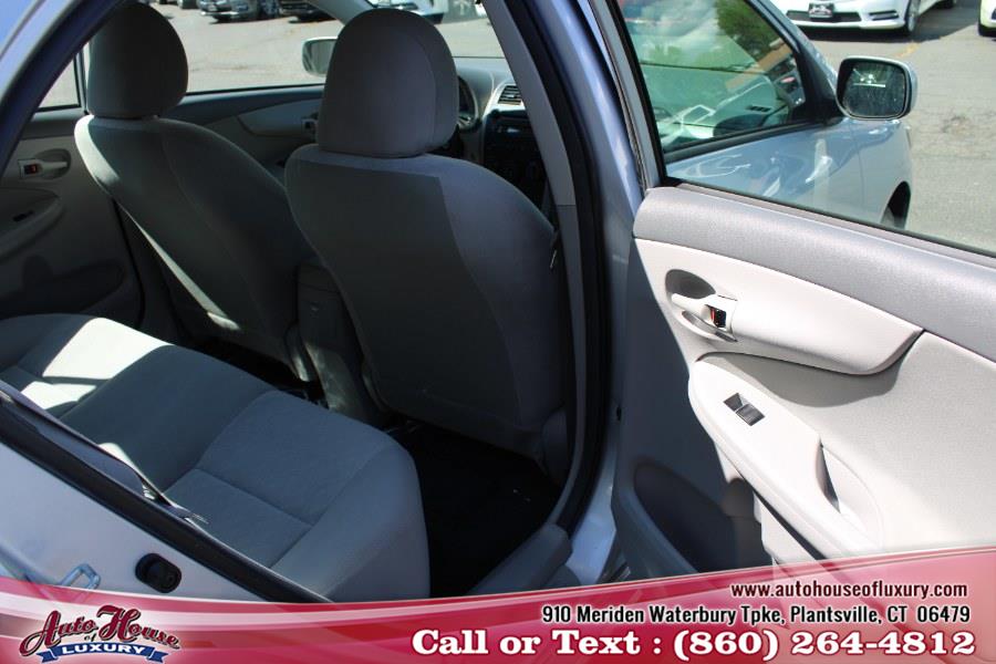 2009 Toyota Corolla 4dr Sdn Auto LE, available for sale in Plantsville, Connecticut | Auto House of Luxury. Plantsville, Connecticut 2009 Toyota Corolla 4dr Sdn Auto LE, available for sale in Plantsville, Connecticut | Auto House of Luxury. Plantsville, Connecticut