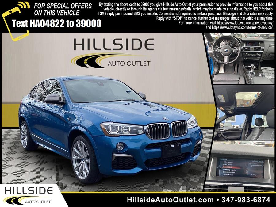 2018 BMW X4 M40i, available for sale in Jamaica, New York | Hillside Auto Outlet. Jamaica, New York 2018 BMW X4 M40i, available for sale in Jamaica, New York | Hillside Auto Outlet. Jamaica, New York