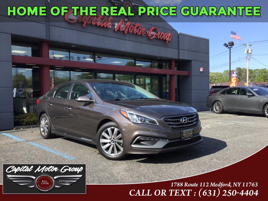 Used Hyundai Sonata Sport 2.4L PZEV 2017 | Capital Motor Group Inc. Medford, New York Used Hyundai Sonata Sport 2.4L PZEV 2017 | Capital Motor Group Inc. Medford, New York