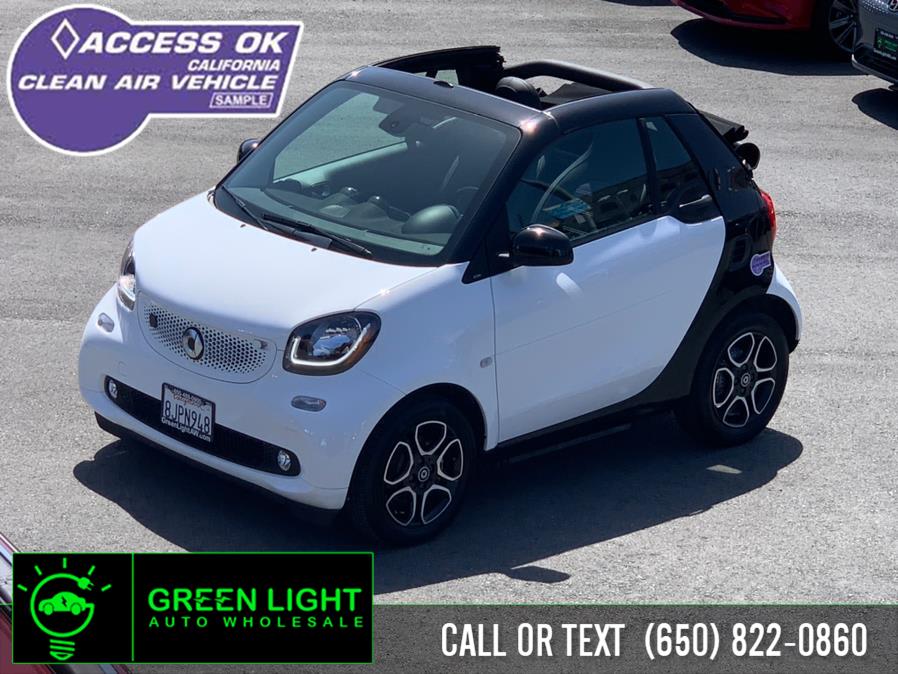 Used smart fortwo electric drive prime cabriolet 2018 | Green Light Auto Wholesale. Daly City, California