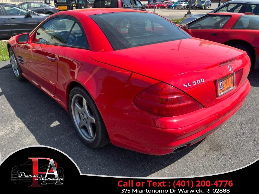 Used Mercedes-Benz SL-Class 2dr Roadster 5.0L 2003 | Premier Automotive Sales. Warwick, Rhode Island Used Mercedes-Benz SL-Class 2dr Roadster 5.0L 2003 | Premier Automotive Sales. Warwick, Rhode Island