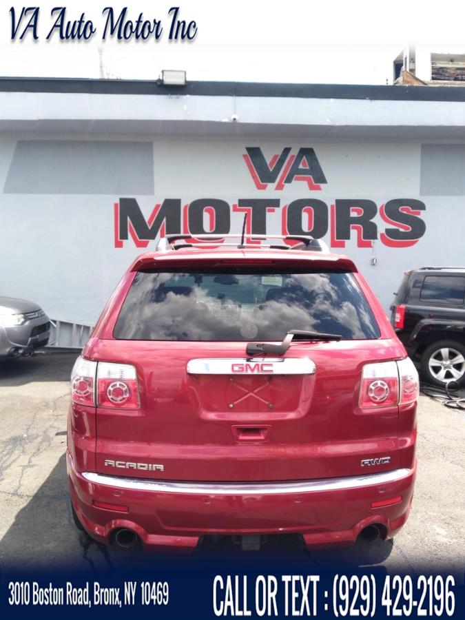 Used GMC Acadia AWD 4dr Denali 2012 | VA Auto Motor Inc. Bronx, New York Used GMC Acadia AWD 4dr Denali 2012 | VA Auto Motor Inc. Bronx, New York