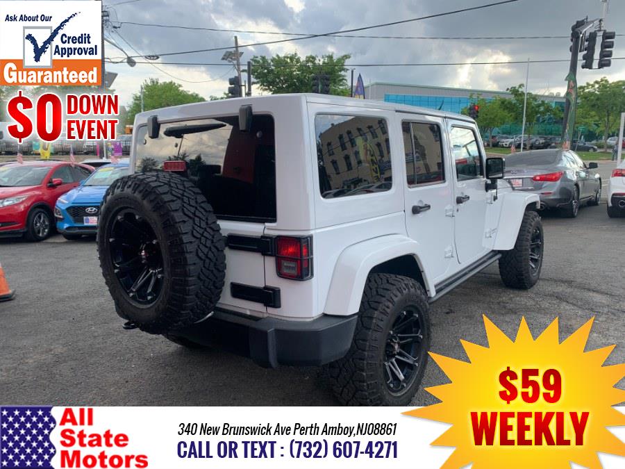 2015 Jeep Wrangler Unlimited 4WD 4dr Sahara, available for sale in Perth Amboy, New Jersey | All State Motor Inc. Perth Amboy, New Jersey 2015 Jeep Wrangler Unlimited 4WD 4dr Sahara, available for sale in Perth Amboy, New Jersey | All State Motor Inc. Perth Amboy, New Jersey