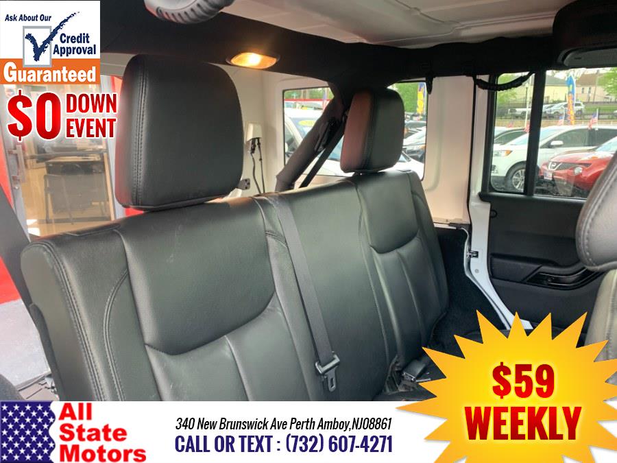 2015 Jeep Wrangler Unlimited 4WD 4dr Sahara, available for sale in Perth Amboy, New Jersey | All State Motor Inc. Perth Amboy, New Jersey 2015 Jeep Wrangler Unlimited 4WD 4dr Sahara, available for sale in Perth Amboy, New Jersey | All State Motor Inc. Perth Amboy, New Jersey