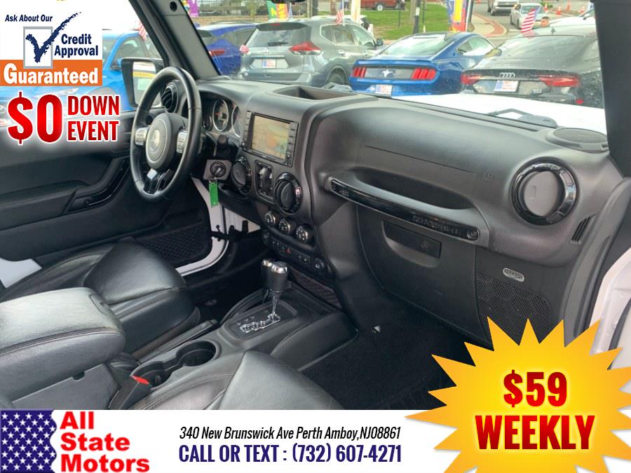 2015 Jeep Wrangler Unlimited 4WD 4dr Sahara, available for sale in Perth Amboy, New Jersey | All State Motor Inc. Perth Amboy, New Jersey 2015 Jeep Wrangler Unlimited 4WD 4dr Sahara, available for sale in Perth Amboy, New Jersey | All State Motor Inc. Perth Amboy, New Jersey