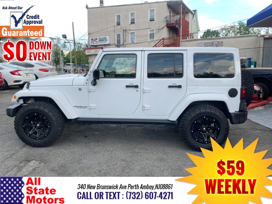 2015 Jeep Wrangler Unlimited 4WD 4dr Sahara, available for sale in Perth Amboy, New Jersey | All State Motor Inc. Perth Amboy, New Jersey 2015 Jeep Wrangler Unlimited 4WD 4dr Sahara, available for sale in Perth Amboy, New Jersey | All State Motor Inc. Perth Amboy, New Jersey