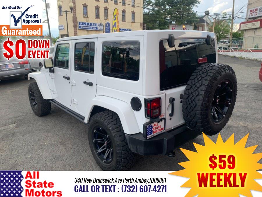 2015 Jeep Wrangler Unlimited 4WD 4dr Sahara, available for sale in Perth Amboy, New Jersey | All State Motor Inc. Perth Amboy, New Jersey 2015 Jeep Wrangler Unlimited 4WD 4dr Sahara, available for sale in Perth Amboy, New Jersey | All State Motor Inc. Perth Amboy, New Jersey