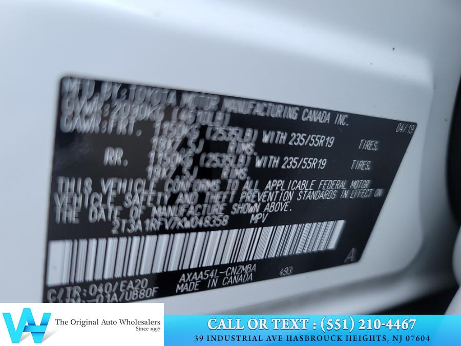 2019 Toyota RAV4 XLE Premium AWD (Natl), available for sale in Lodi, New Jersey | AW Auto & Truck Wholesalers, Inc. Lodi, New Jersey 2019 Toyota RAV4 XLE Premium AWD (Natl), available for sale in Lodi, New Jersey | AW Auto & Truck Wholesalers, Inc. Lodi, New Jersey