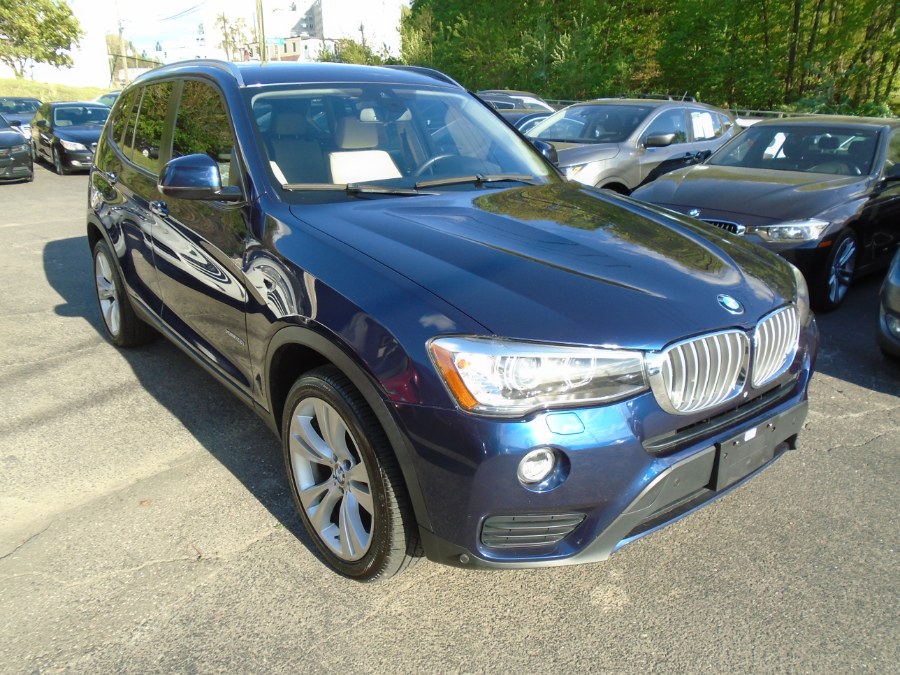 2016 BMW X3 AWD 4dr xDrive28i, available for sale in Waterbury, Connecticut | Jim Juliani Motors. Waterbury, Connecticut