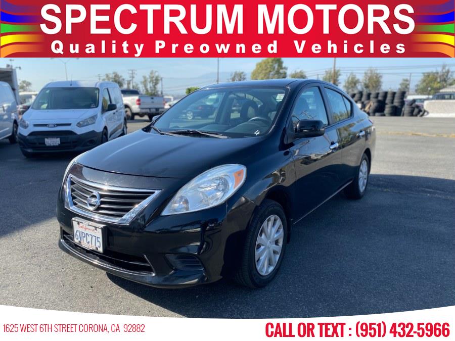 2012 Nissan Versa 4dr Sdn CVT 1.6 SV, available for sale in Corona, California | Spectrum Motors. Corona, California 2012 Nissan Versa 4dr Sdn CVT 1.6 SV, available for sale in Corona, California | Spectrum Motors. Corona, California