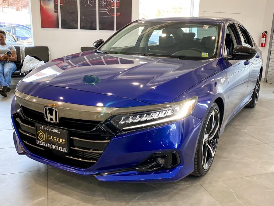 2021 Honda Accord Sedan Sport 1.5T CVT, available for sale in Franklin Square, New York | Luxury Motor Club. Franklin Square, New York 2021 Honda Accord Sedan Sport 1.5T CVT, available for sale in Franklin Square, New York | Luxury Motor Club. Franklin Square, New York