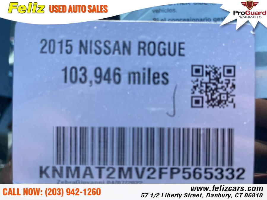 Used Nissan Rogue AWD 4dr SV 2015 | Feliz Used Auto Sales. Danbury, Connecticut