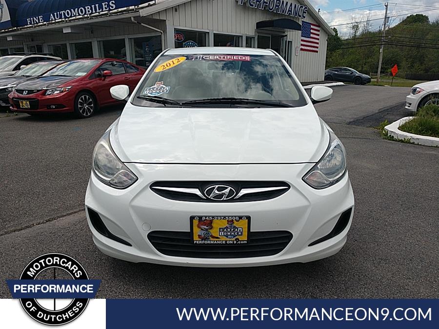 2012 Hyundai Accent 4dr Sdn Auto GLS, available for sale in Wappingers Falls, New York | Performance Motor Cars. Wappingers Falls, New York 2012 Hyundai Accent 4dr Sdn Auto GLS, available for sale in Wappingers Falls, New York | Performance Motor Cars. Wappingers Falls, New York