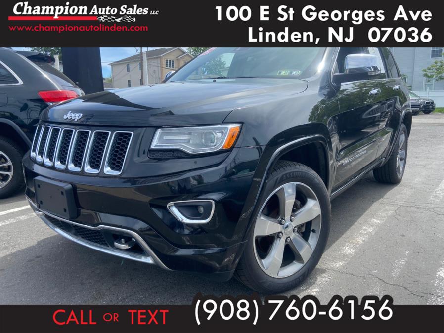 2015 Jeep Grand Cherokee 4WD 4dr Overland, available for sale in Linden, New Jersey | Champion Used Auto Sales. Linden, New Jersey